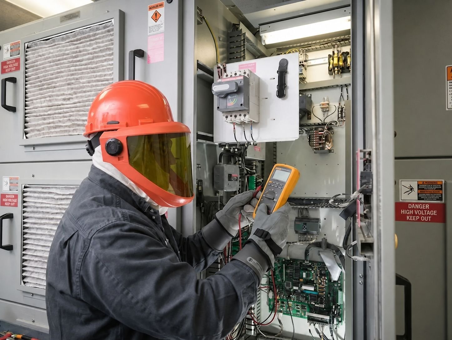 Arc Flash Worker PPE